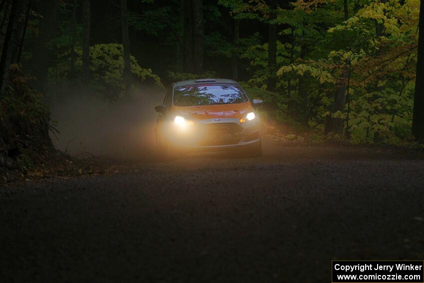 Brent Lucio / Tim Kohlmann Ford Fiesta on SS16, Mount Marquette.