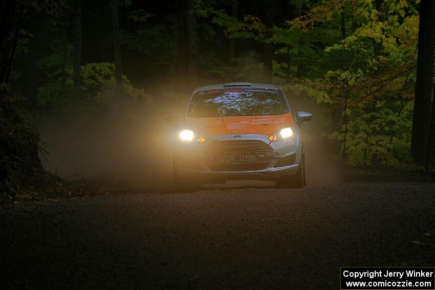 Brent Lucio / Tim Kohlmann Ford Fiesta on SS16, Mount Marquette.