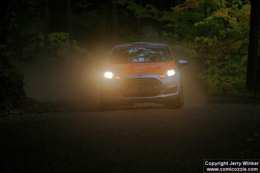 Brent Lucio / Tim Kohlmann Ford Fiesta on SS16, Mount Marquette.