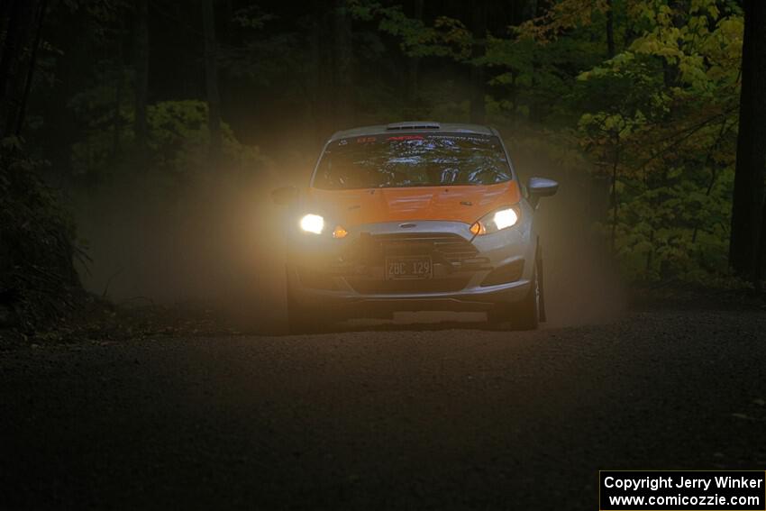 Brent Lucio / Tim Kohlmann Ford Fiesta on SS16, Mount Marquette.