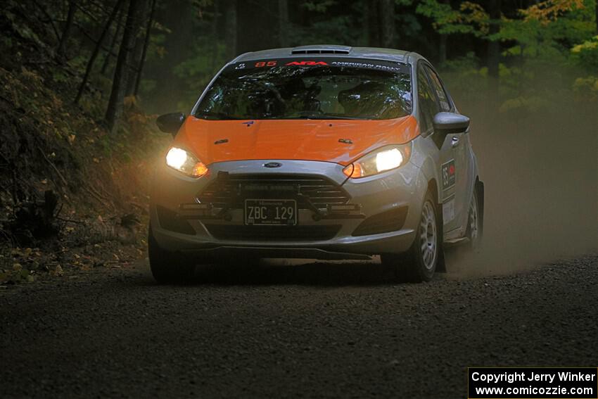 Brent Lucio / Tim Kohlmann Ford Fiesta on SS16, Mount Marquette.