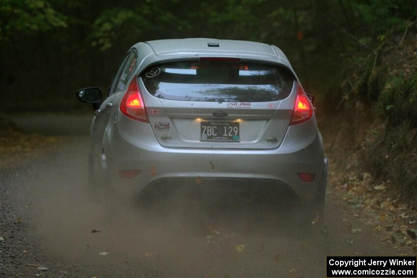 Brent Lucio / Tim Kohlmann Ford Fiesta on SS16, Mount Marquette.