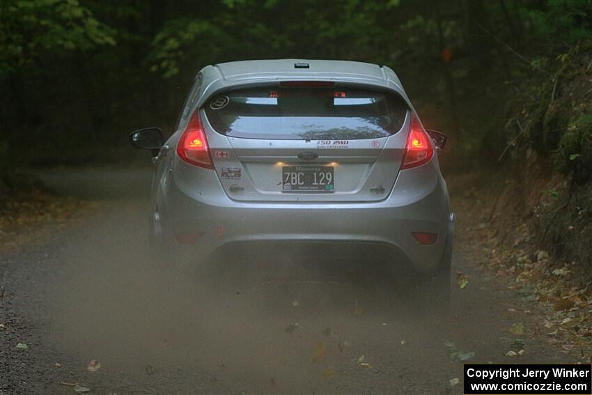 Brent Lucio / Tim Kohlmann Ford Fiesta on SS16, Mount Marquette.