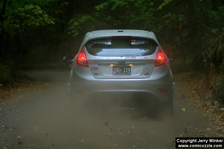 Brent Lucio / Tim Kohlmann Ford Fiesta on SS16, Mount Marquette.