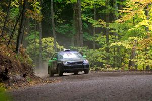 Brandon Boyd / Daniel Salive Subaru Impreza Wagon on SS16, Mount Marquette.