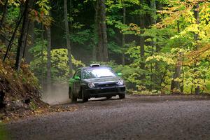 Brandon Boyd / Daniel Salive Subaru Impreza Wagon on SS16, Mount Marquette.