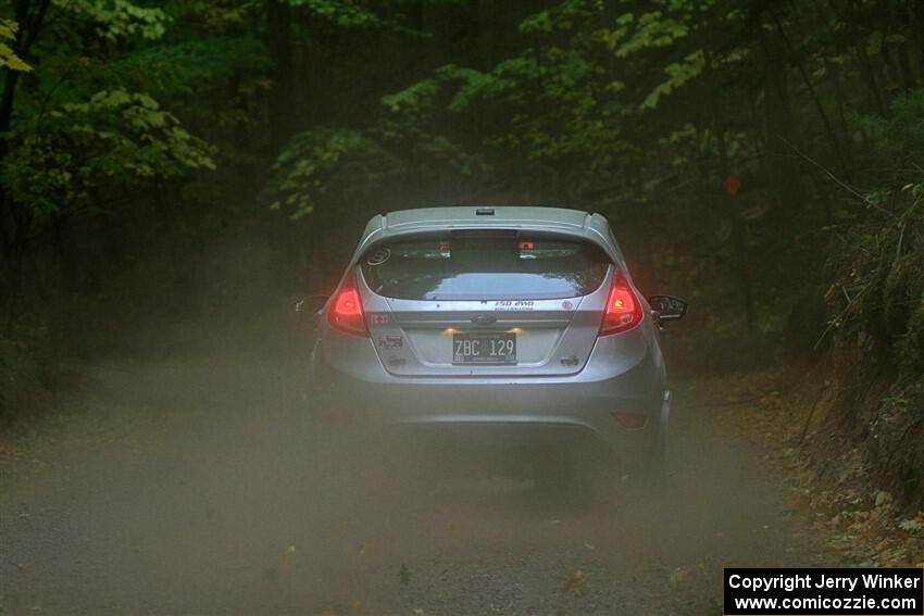 Brent Lucio / Tim Kohlmann Ford Fiesta on SS16, Mount Marquette.