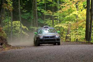 Brandon Boyd / Daniel Salive Subaru Impreza Wagon on SS16, Mount Marquette.