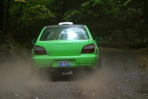 Brandon Boyd / Daniel Salive Subaru Impreza Wagon on SS16, Mount Marquette.