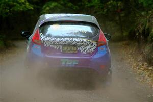 Imogen Thompson / Steve Harrell Ford Fiesta on SS16, Mount Marquette.