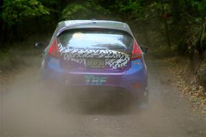 Imogen Thompson / Steve Harrell Ford Fiesta on SS16, Mount Marquette.