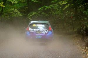 Imogen Thompson / Steve Harrell Ford Fiesta on SS16, Mount Marquette.