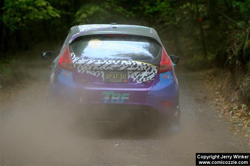 Imogen Thompson / Steve Harrell Ford Fiesta on SS16, Mount Marquette.