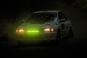 Andrew Williamson / Julia Stewart Subaru Impreza on SS16, Mount Marquette.