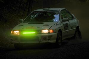 Andrew Williamson / Julia Stewart Subaru Impreza on SS16, Mount Marquette.