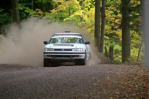 Nathan Coulter / Bryce Proseus Subaru Legacy on SS16, Mount Marquette.