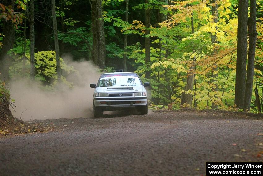 Nathan Coulter / Bryce Proseus Subaru Legacy on SS16, Mount Marquette.