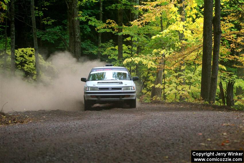 Nathan Coulter / Bryce Proseus Subaru Legacy on SS16, Mount Marquette.