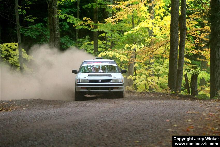 Nathan Coulter / Bryce Proseus Subaru Legacy on SS16, Mount Marquette.