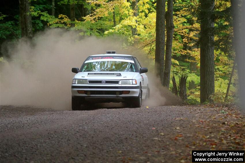 Nathan Coulter / Bryce Proseus Subaru Legacy on SS16, Mount Marquette.