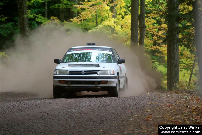 Nathan Coulter / Bryce Proseus Subaru Legacy on SS16, Mount Marquette.