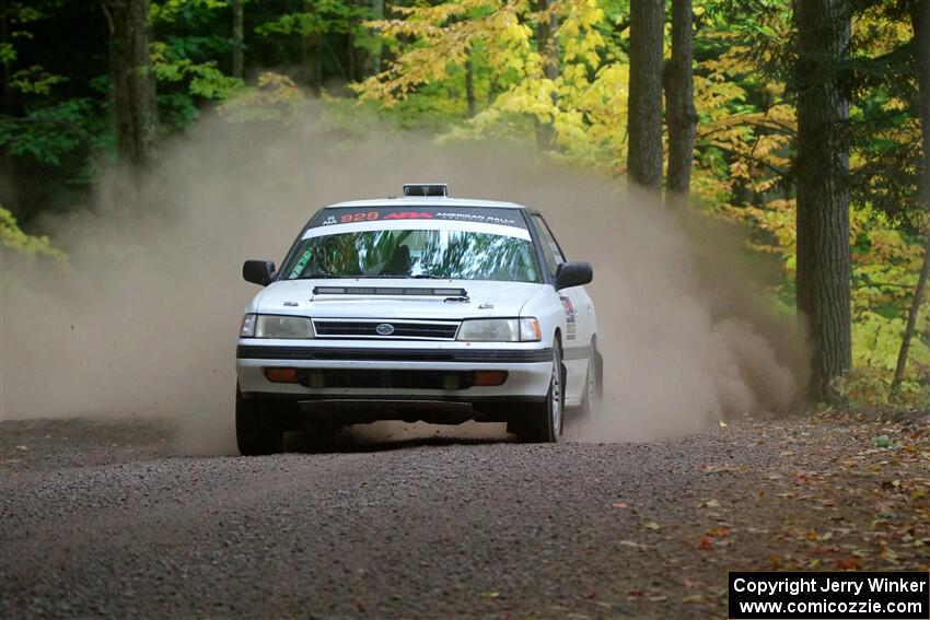 Nathan Coulter / Bryce Proseus Subaru Legacy on SS16, Mount Marquette.