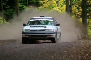 Nathan Coulter / Bryce Proseus Subaru Legacy on SS16, Mount Marquette.