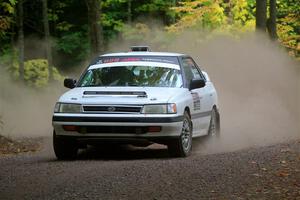 Nathan Coulter / Bryce Proseus Subaru Legacy on SS16, Mount Marquette.