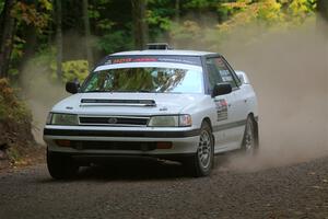 Nathan Coulter / Bryce Proseus Subaru Legacy on SS16, Mount Marquette.