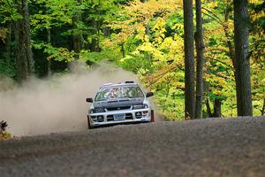 Aidan Hicks / John Hicks Subaru Impreza Wagon on SS16, Mount Marquette.