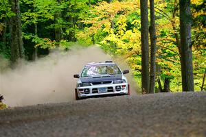 Aidan Hicks / John Hicks Subaru Impreza Wagon on SS16, Mount Marquette.