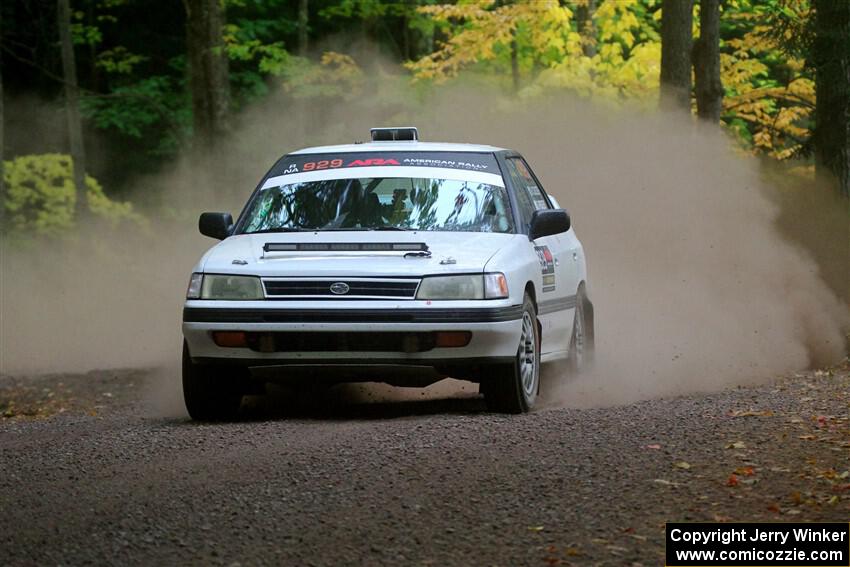 Nathan Coulter / Bryce Proseus Subaru Legacy on SS16, Mount Marquette.