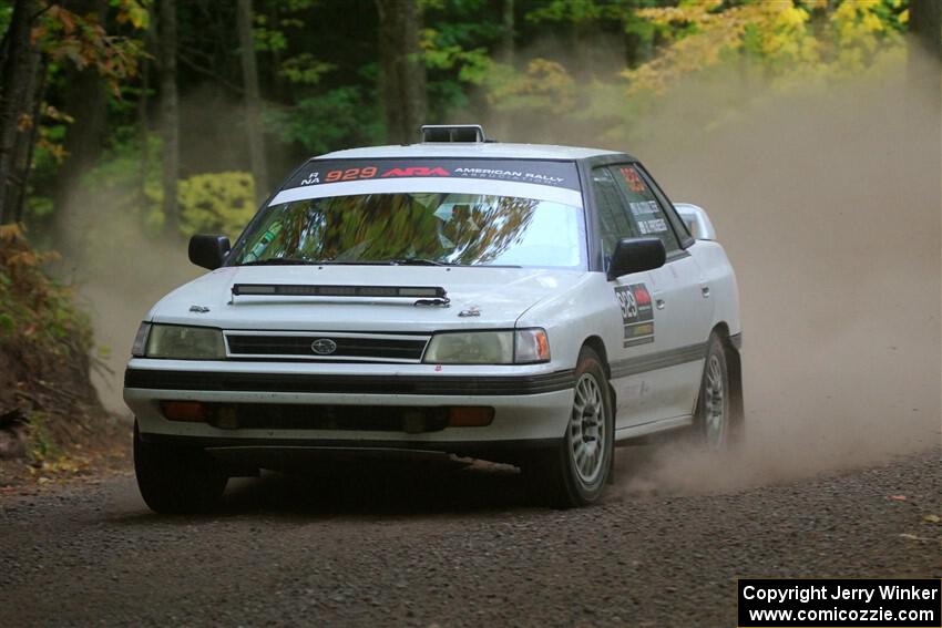 Nathan Coulter / Bryce Proseus Subaru Legacy on SS16, Mount Marquette.