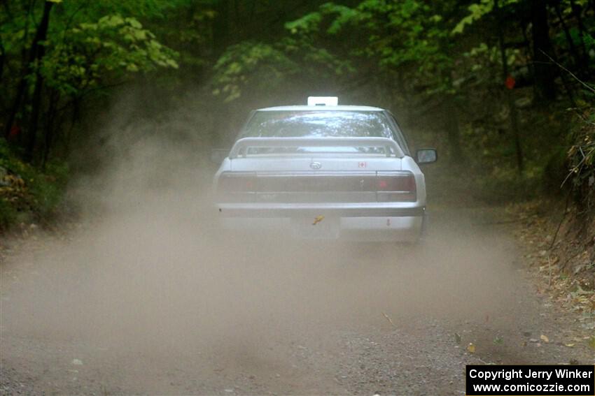 Nathan Coulter / Bryce Proseus Subaru Legacy on SS16, Mount Marquette.