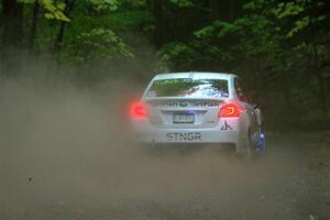 Jamey Randall / Andrew Rausch Subaru WRX on SS16, Mount Marquette.