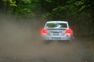 Jamey Randall / Andrew Rausch Subaru WRX on SS16, Mount Marquette.