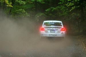 Jamey Randall / Andrew Rausch Subaru WRX on SS16, Mount Marquette.