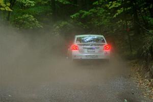 Jamey Randall / Andrew Rausch Subaru WRX on SS16, Mount Marquette.