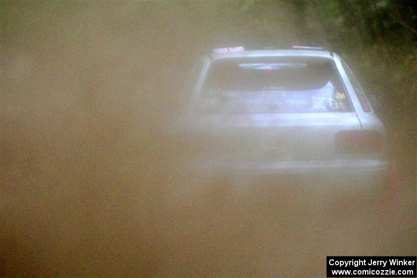 Aidan Hicks / John Hicks Subaru Impreza Wagon on SS16, Mount Marquette.