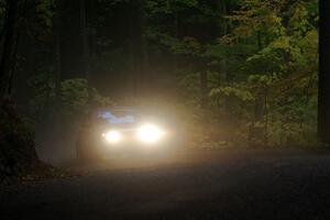 Jess Davids / Eric Frentress Subaru Impreza on SS16, Mount Marquette.