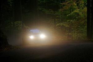 Jess Davids / Eric Frentress Subaru Impreza on SS16, Mount Marquette.