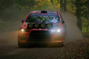 Sumit Panjabi / Zack Goldstein Mitsubishi Lancer Evo X on SS16, Mount Marquette.