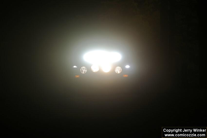 Levi Johnson / Griffin Johnson BMW 325e on SS16, Mount Marquette.