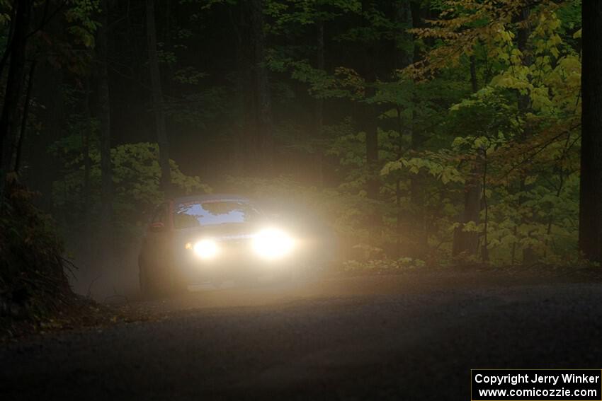 Jess Davids / Eric Frentress Subaru Impreza on SS16, Mount Marquette.