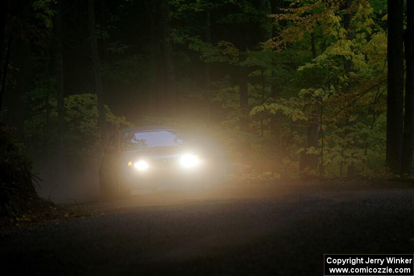 Jess Davids / Eric Frentress Subaru Impreza on SS16, Mount Marquette.