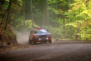 Mike Hurst / Randall Short Ford Capri on SS16, Mount Marquette.