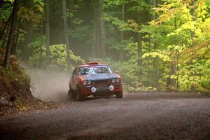 Mike Hurst / Randall Short Ford Capri on SS16, Mount Marquette.