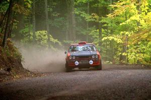 Mike Hurst / Randall Short Ford Capri on SS16, Mount Marquette.