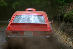 Mike Hurst / Randall Short Ford Capri on SS16, Mount Marquette.