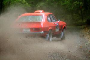 Mike Hurst / Randall Short Ford Capri on SS16, Mount Marquette.